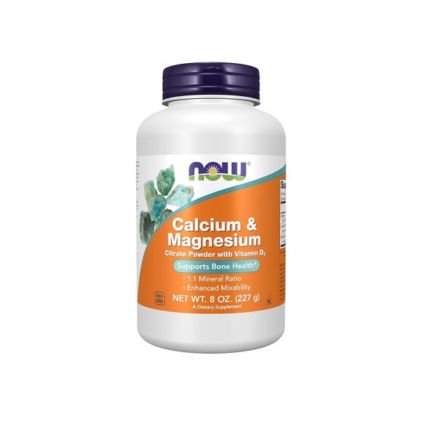 NOW Foods Supplements, Calcium & Magnesium with Vitamin D-3 and Zinc, Supports Bone Health*, 120 Softgels