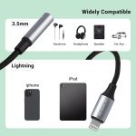 Connector Mic & Audio, Compatible with iPhone 14 | 13 | 12 | 11 | XS | X | 8 | 7 | 6 | 5 - Image 5