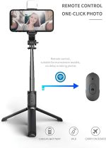 Q02S Selfie Stick Tripod with Fill Light - Image 3