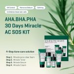 SET SOME BY MI AHA BHA PHA 30Days Miracle AC SOS Kit - Toner 1.01Oz, Serum 0.33Oz, Cream 0.7Oz, Foam 1.01Oz - Mild Exfoliating Daily Skin Care Set - Skin Wastes, Sebum, Oiliness Care - Korean Skin Care - Image 3