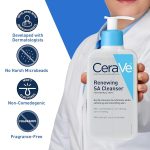 CeraVe Renewing Salicylic Acid Cleanser, Formulated With Hyaluronic Acid, Niacinamide, & Ceramides