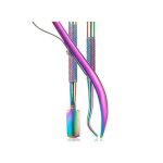 7pcs Colored Titanium Cuticle Scissors & Nail Care Tool Set