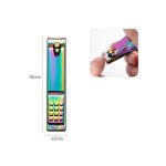 7pcs Colored Titanium Cuticle Scissors & Nail Care Tool Set