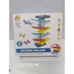 8 Layer Track Gliding Rail Car Kids Toys Birthday Christmas Eid Gift Set