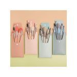 8 Pieces Convenient Cosmetic Brushes Beauty Tool Set-pink