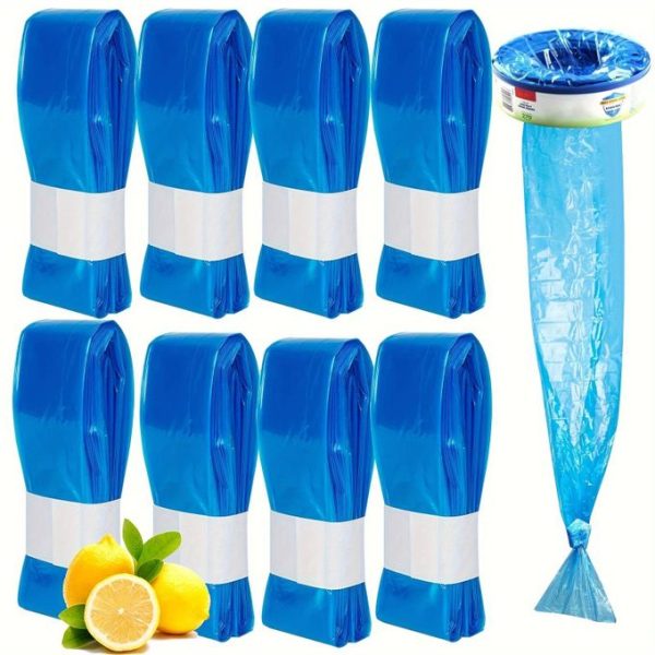 8 Rolls Refill Bags Compatible with Genie Easy Roll Signature Diaper Pail and Platinum Diaper Pail