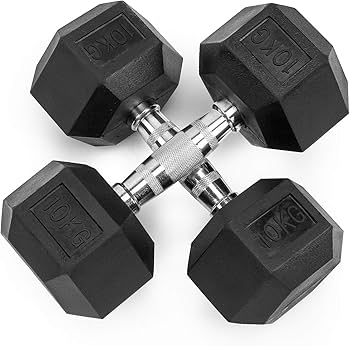 81BAlXuLx9L._AC_UF350,350_QL80_ Dumbbells Set of 2, 10kg - Image 1