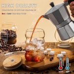 Glass Cups with Straws - Image 2