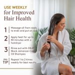 OKAY Extra Dark 100% Natural Black Jamaican Castor Oil - Image 5