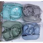 8pc Silicon Feeding Set
