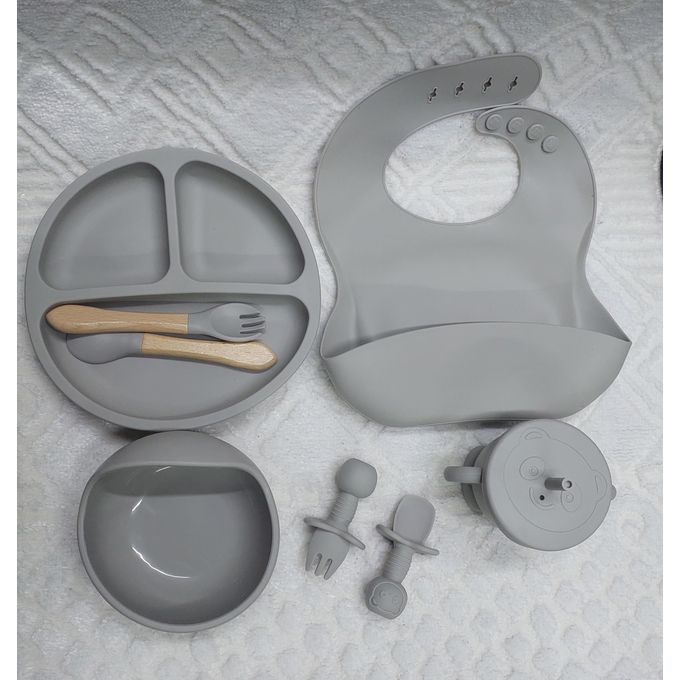 8pc Silicon Feeding Set