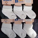 9PACK Of 6White Newborn Baby Vest+3Socks(0-6mnths)