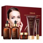 EBUG Skin Care Set Yeast Caviar Emulsion Moisturizing Toner Aging Facial Soap
