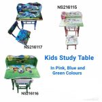Adjustable Wooden Kids Study Table And Chair