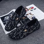 AIDAILU British Casual Shoe Man Breathable Loafers & Slip-Ons - Black