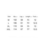 AIDAILU Men's Hip Hop Cargo Pants Casual Pants Chasseur Chino - Black