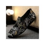 AIDAILU Men's Printed Loafers & Slip-Ons Casual Shoe - Multicolor