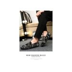 AIDAILU Men's Printed Loafers & Slip-Ons Casual Shoe - Multicolor