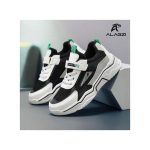 ALagzi 2024 Fashion Boys' Parent Child Sports Shoes - Black And White