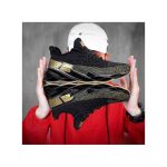 ALagzi 2025 Mens Casual Noble Shoes Running Sneakers - Black/Gold