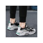 ALagzi 2025 Mens Casual Sci-Fi Warrior Shoes Running Sneakers - Black/Green