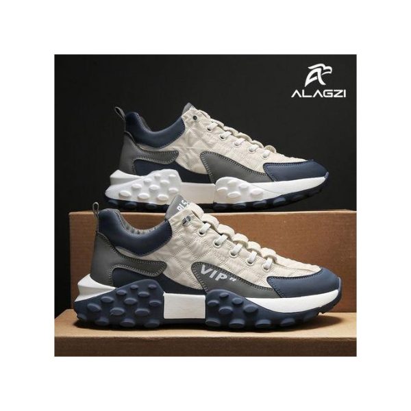 ALagzi Men's 2025 New Fashion Trend Sports Shoes - White