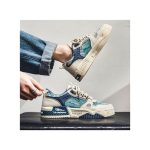 ALagzi New Young Fashion Trendy Board Shoes - Blue