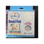 Alexs Breast Pads/ Nursing Pads - 6 Pcs Washable Breast Pads