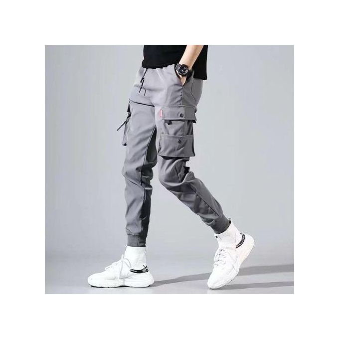 Ankle-Length Trousers Sportswear Boys Joggers Summer Men Pants Tie Feet Overalls