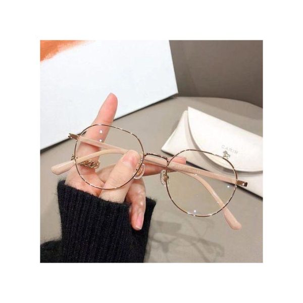 Anti Blue Light Blocking Glasses Clear Anti Radiation for Women - Camel