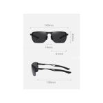 Anti Blue Light Protective Pilot Style Designer Polarized Sunglasses For Men