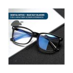 Anti UV Rays & Blue Light Glasses Unisex - Black