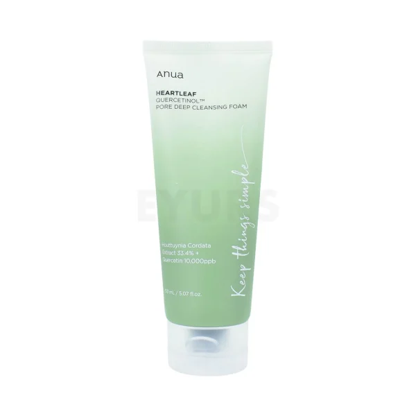 HEARTLEAF QUERCETINOL PORE DEEP CLEANSING FOAM 150ml