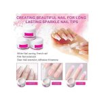 ARHANORY Acrylic Nail Art Tools Acrylic Powder Shiny Glitter Nail Manicure File Nail Dryers Gel Nail Kit