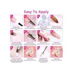 ARHANORY Acrylic Nail Art Tools Acrylic Powder Shiny Glitter Nail Manicure File Nail Dryers Gel Nail Kit