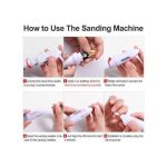 ARHANORY Nail Art Set UV Nail Lamp Paint Brushes Rhinestones Nail Drill DIY Nail Tool Dryer