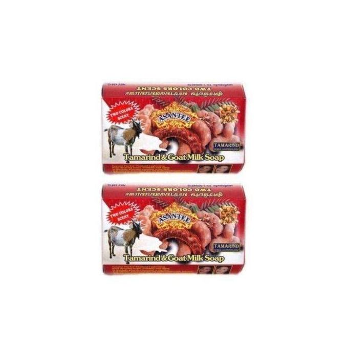 Asantee Tamarind And Goat Milk 2 pieces Anti aging Soap with lactic acid-125g