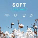 ASHION 100% Cotton Men's T-Shirt Soft And Comfortable