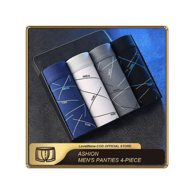 ASHION 2025 EU Sizes Men's Panties Underpant Underwear 4-piece