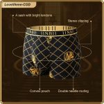 ASHION 2025 EU Sizes Men's Panties Underpant Underwear 4-piece