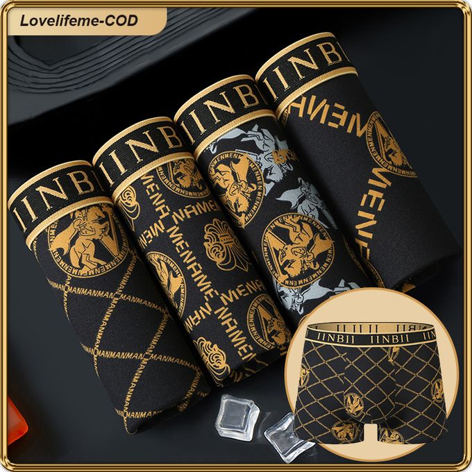 ASHION 2025 EU Sizes Men's Panties Underpant Underwear 4-piece