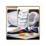 ASHION Premium Unisex Sneakers With Breathable Mesh PU Cushion Sole Anti-Slip Design