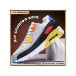 ASHION Premium Unisex Sneakers With Breathable Mesh PU Cushion Sole Anti-Slip Design