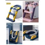 Baby Auxiliary Toilet Ladder Folding Seat For Kids Training