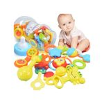 Baby Bank With Rattles Teether Toddler Shakers Set
