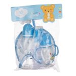 Baby bottle Feeding Gift Set With Two Baby Feeding Bottles in different sizes.