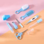 Baby Care Set Newborn Beauty Manicure Set Baby Medical Nail Haircut Brush Tool