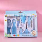 Baby Care Set Newborn Beauty Manicure Set Baby Medical Nail Haircut Brush Tool