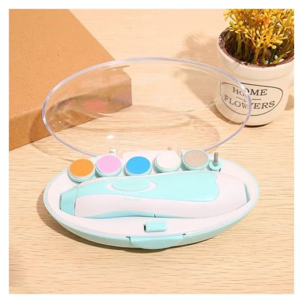 Baby Electric Nail Trimmer Multifunctional Fingernail Cutter Trimmer Set