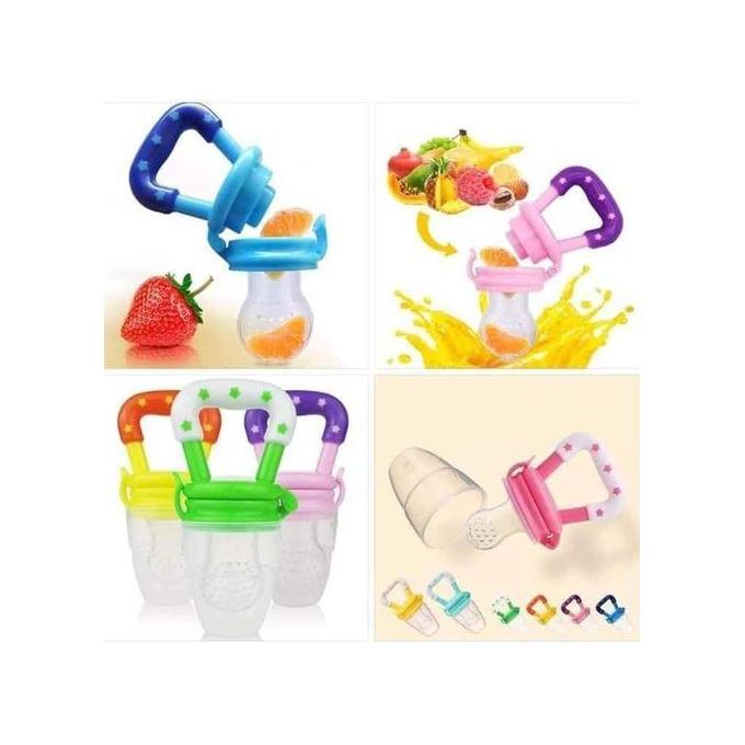 Baby Fresh Fruit Food Pacifier Feeder Silicone Nibbler Pacifier Training Massaging Toy Teether